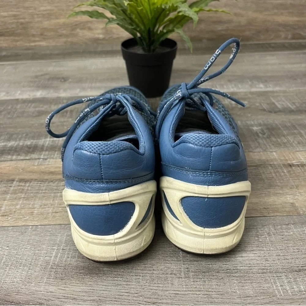 ECCO Biom Blue Leather Mesh Sneaker Size US 10
